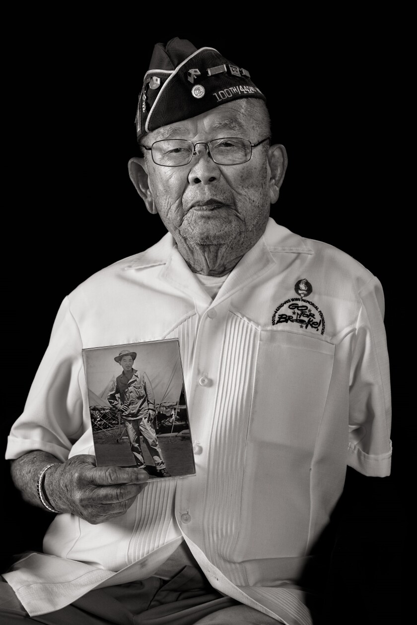 Noboru "Don" Seki, photographed by Mickey Strand for his Veterans Project.