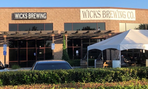 Wicks Brewery Co. is shown at its Sterling Avenue address in Riverside. The business, along with Ryan Wicks, was sued by the children of an Oceanside man who was killed in a traffic collision in Ontario on March 31, 2022. The lawsuit alleges that the business served Wicks alcohol before the collision he is accused of causing. (Brian Rokos, The Press-Enterprise/SCNG)