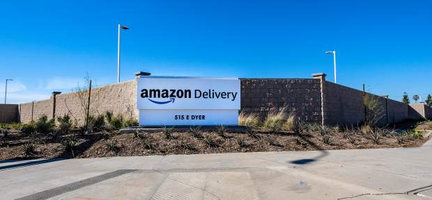 Amazon’s new “last-mile” delivery station, which opened this year at...