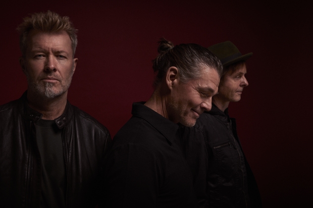 Norwegian synth-pop band a-ha (from left: keys player Magne Furuholmen,...