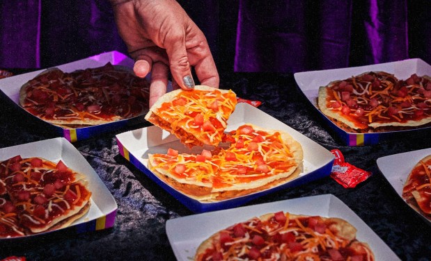 Mexican Pizza will return to Taco Bell restaurants on Sept. 15, according to the Irvine-based chain. (Photo courtesy of Taco Bell)