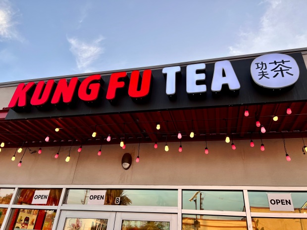 Kung Fu Tea specializes in milk teas. (Photo by Fielding...
