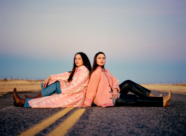 Americana and country duo Plains (Jess Williamson, left, and Katie...