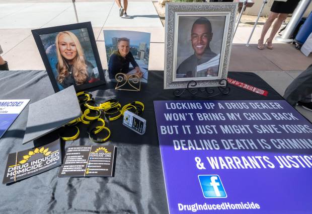DrugInducedHomicide.Org table with photos of children parents have lost to...